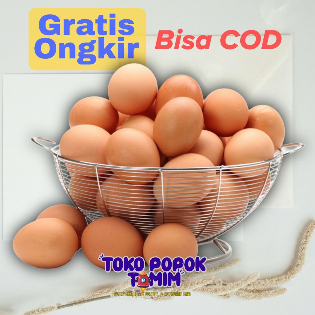 Telur Ayam Negeri Segar 800gr 1kg - Fresh & Praktis