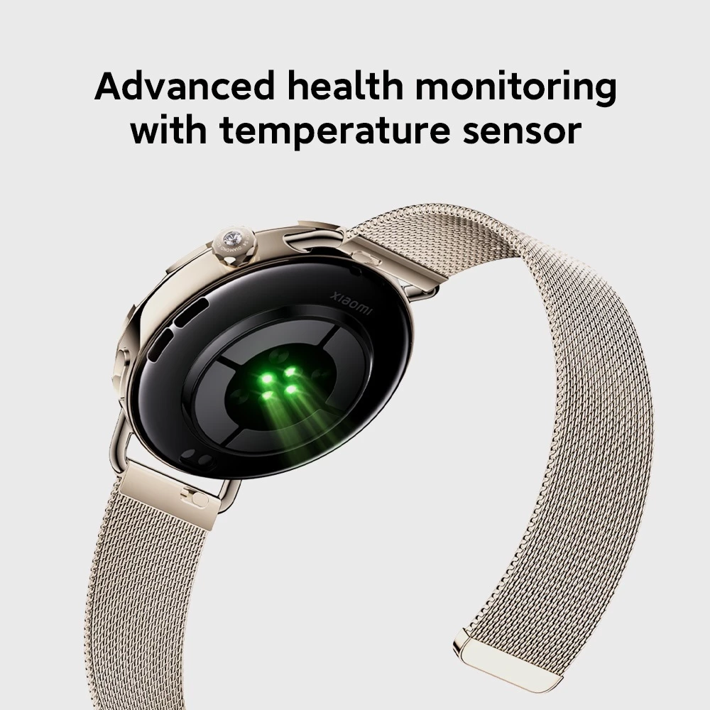 Xiaomi Watch S4 41mm/46mm / 41mm AMOLED with slim and elegant design / Advanced health monitoring with temperature sensor / Personal safety guardian for emergency / GNSS & 150+ sports and fitness modes [Official Store] - Gambar 4