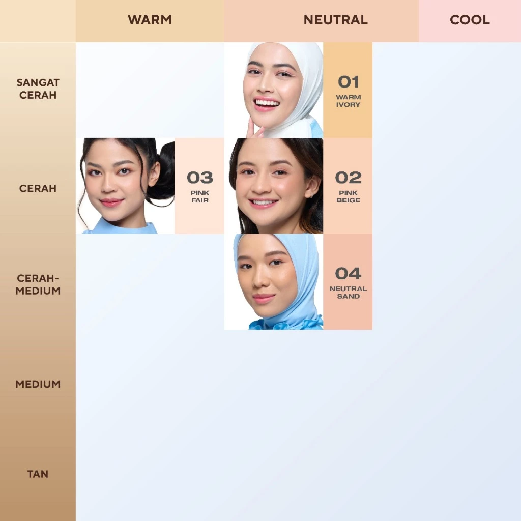 WARDAH BB Tint Lightening Fresh BB Tint 15ml - Base Makeup Super Ringan yang Diformulasikan dengan SPF 32 PA+++ dan Serum Niacinamide Untuk Hasil Makeup Flawless dan Cerah - Foundation - Tahan Air & Keringat - Tahan Lama- Makeup - Gambar 2
