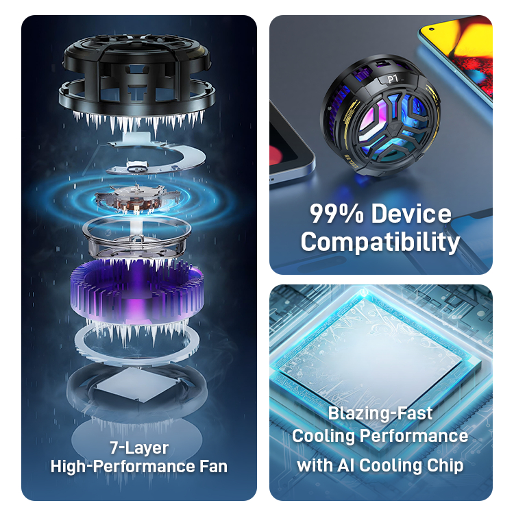 nubia Fan Cooler Magnetic - Gambar 4