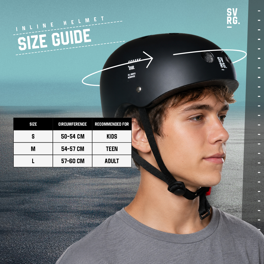 SVRG Inline Skate Helmet - Helm Roller - Helm Skate Board BMX Scooter Skuter - Helm Anak - Helm Skating - Gambar 3