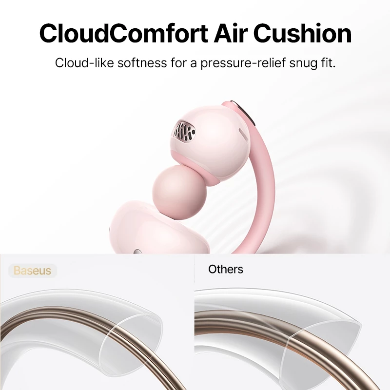 [NEW LAUNCH] Baseus Bowie MC2 Air Open-Ear Earbuds Bluetooth 6.0 Earphones SuperBass 2.0 IP67 Waterproof - Gambar 4