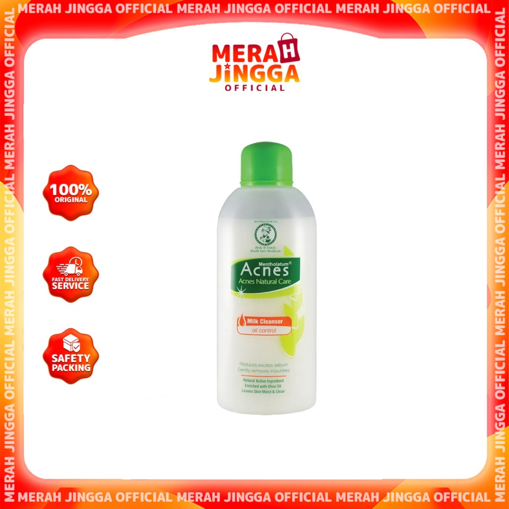 Acnes Oil Control Milk Cleanser 110ml - Pembersih Wajah / Merah Jingga Official