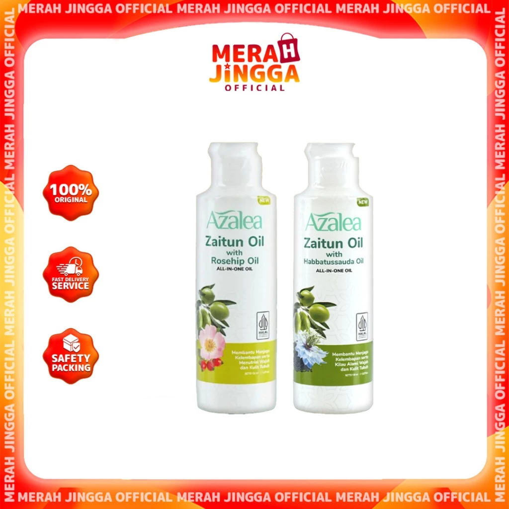 AZALEA Zaitun Oil Minyak Zaitun 150ml / Merah Jingga Official