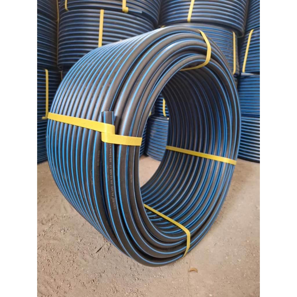 Pipa Hdpe 1/2 inch Unilon 100 Meter PN10 Berkhualitas - Gambar 2