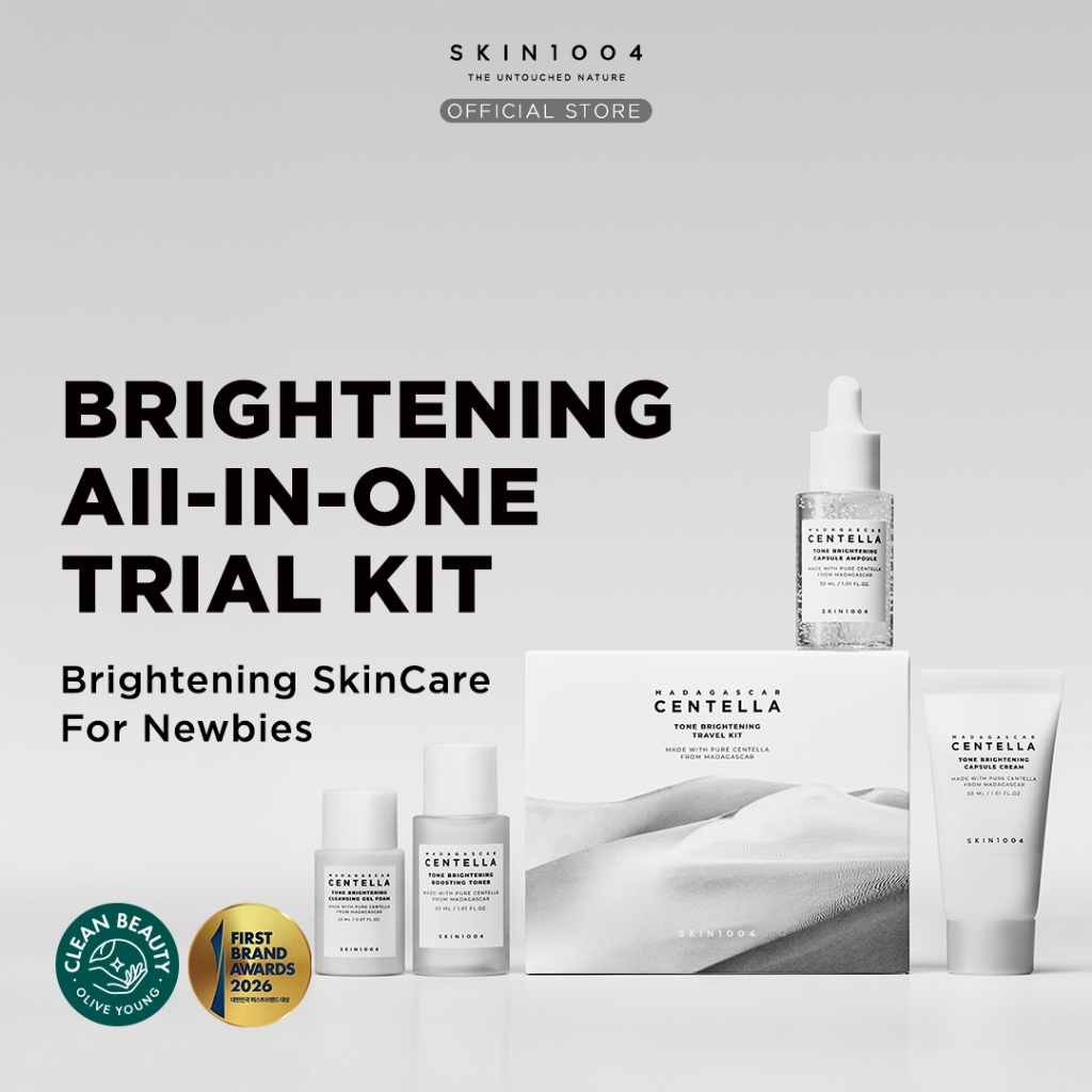 SKIN1004 Madagascar Centella Tone Brightening Travel Kit (box ver.)