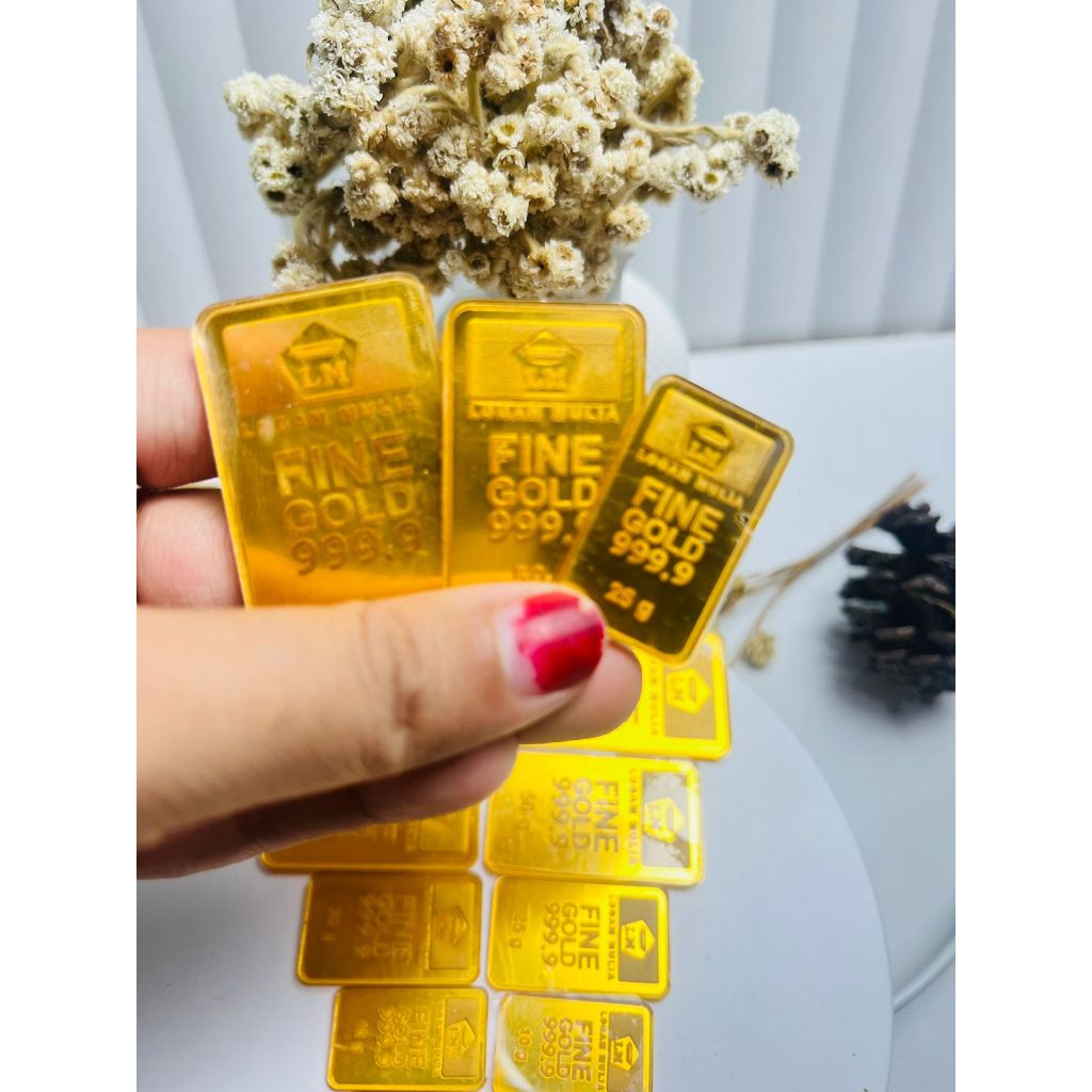 Replika Logam Mulia Seserahan Pernikahan 1 gram sd 100 gram - Gambar 2