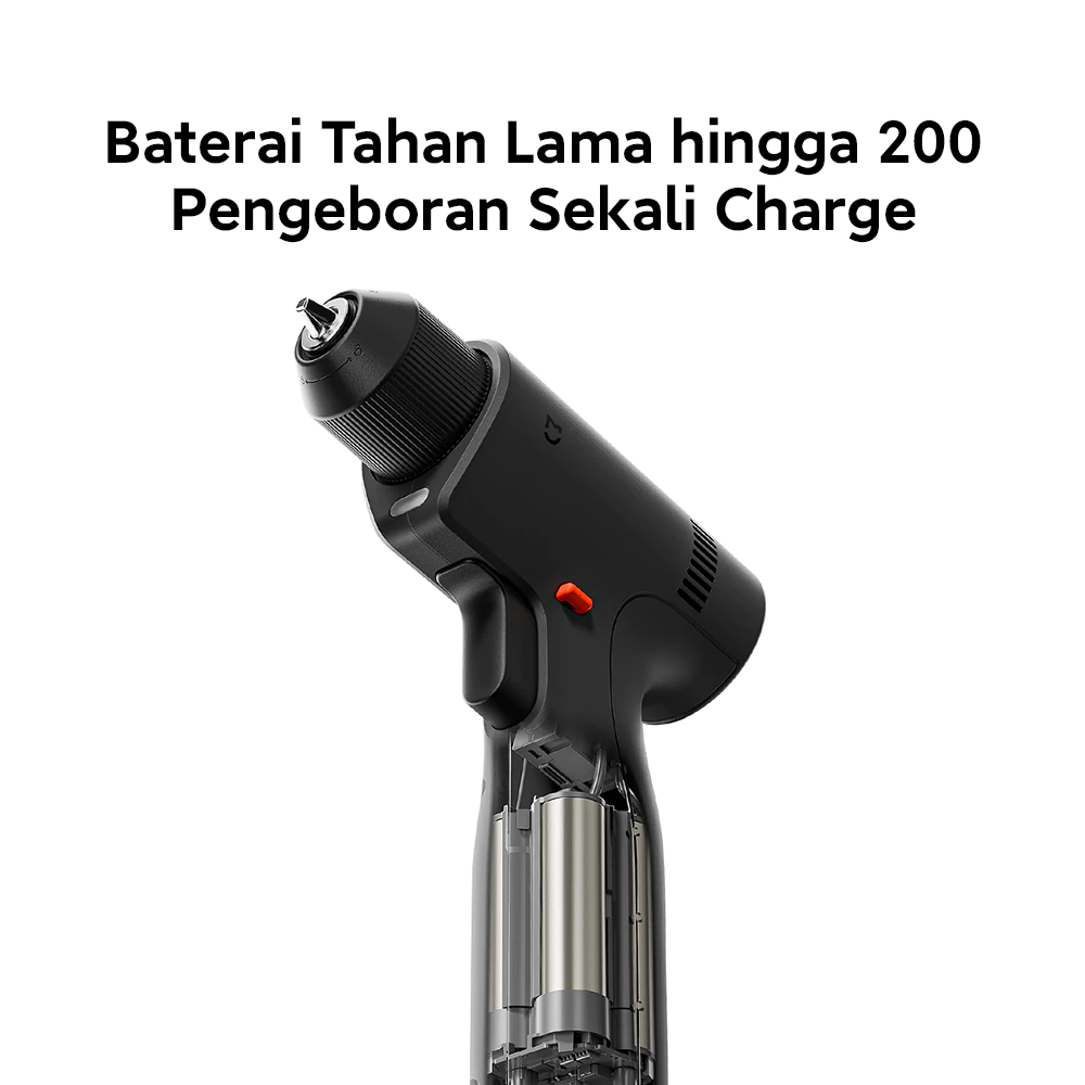 Xiaomi Mijia Brushless Cordless Drill 2 / Motor Brushless Performa Tahan Lama / Baterai Tahan hingga 200 Pengeboran Sekali Charge / Gearbox Baja Karbon & 32 Level Torque Presisi / Bit Lengkap Self-locking Chuck [Xiaomi Official Store] - Gambar 3