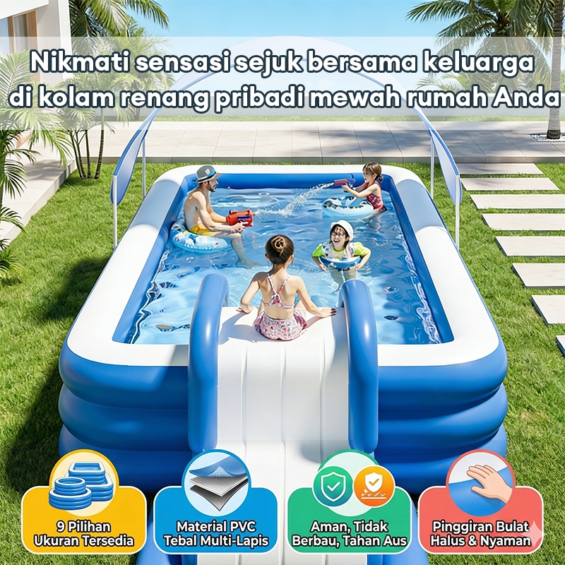 Magical Playtime Kolam Renang Anak Anti Slip Aman - Gambar 2