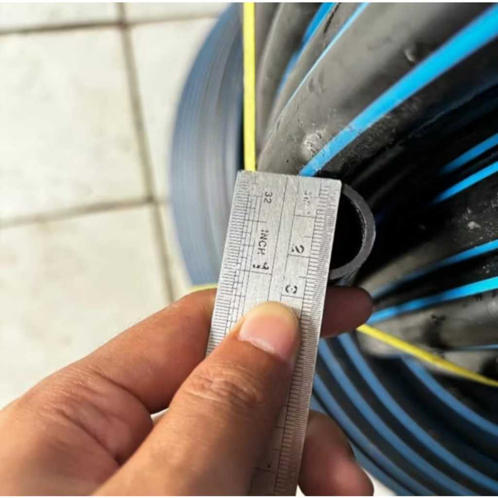 PIPA HDPE UNILON 3/4 INCH ( 25MM ) PN 10 PANJANG 50 METER / 100 METER 200 METER - Gambar 2