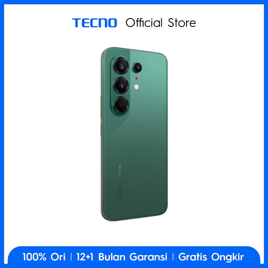 [5x SUPERZOOM FLASHSNAP] TECNO CAMON 50 PRO 5G 12GB+12GB*/512GB, 50MP Sony LYT-700C, 50MP 3x Telephoto Camera, MediaTek Dimensity 7400 Ultimate 5G, IP69K, 6500mAh, Android 16, camon50pro - Gambar 3
