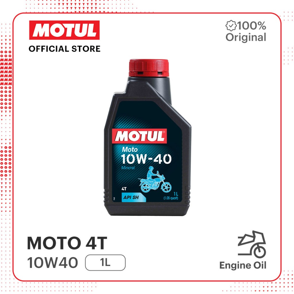 Oli Motor Motul MOTO 4T 10W40 1L II