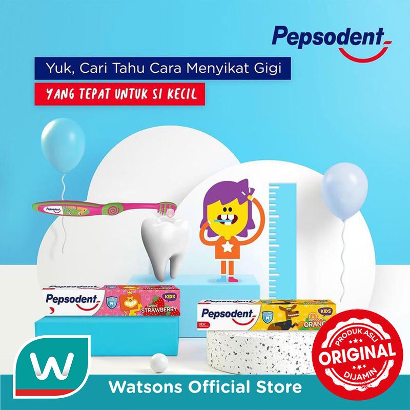Pepsodent Sikat Gigi Kids 1'S - Gambar 3