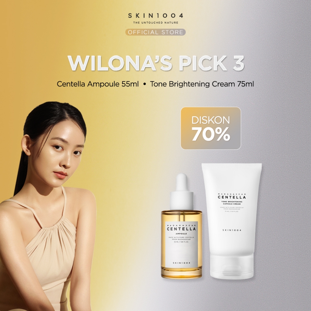 [Wilona's Pick] Centella Ampoule 55ml + Tone Brightening Capsule Cream 75ml