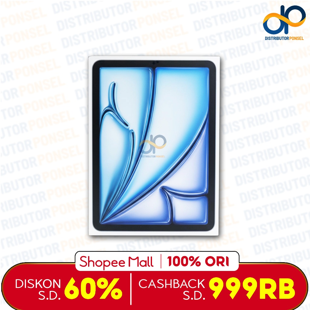 Apple [iPad] Air 8 M4 11-Inch 13-Inch 2026 128GB 256GB WiFi Only Air Grey Blue Purple Starlight Garansi Apple - Gambar 2