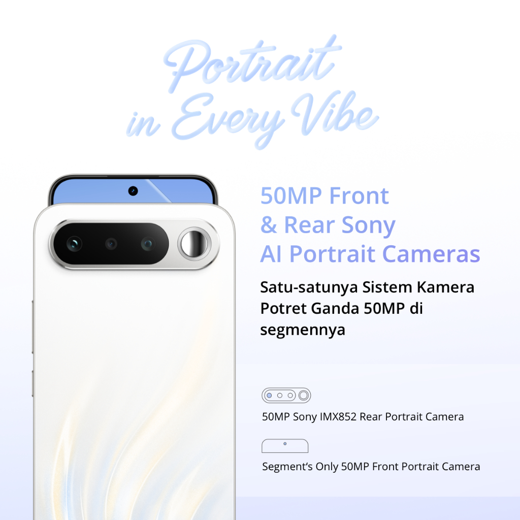 realme 16 5G 8GB+10GB*|256GB (Air design | 50MP Front & Sony Rear AI Cameras | Selfie Mirror | 7000mAh Titan Battery + 60W Ultra Charge | AI Instant Clip) - Gambar 3