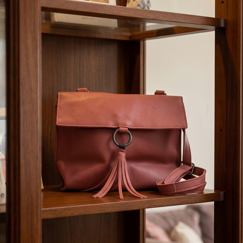 Tas Wanita Selempang Mini Tali Panjang - Gambar 3