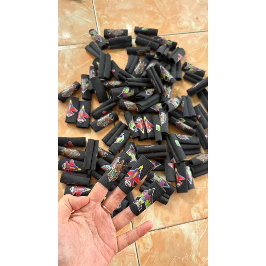 Pelindung Jari 100pcs Bahan Kain Nyaman Grosir - Gambar 2