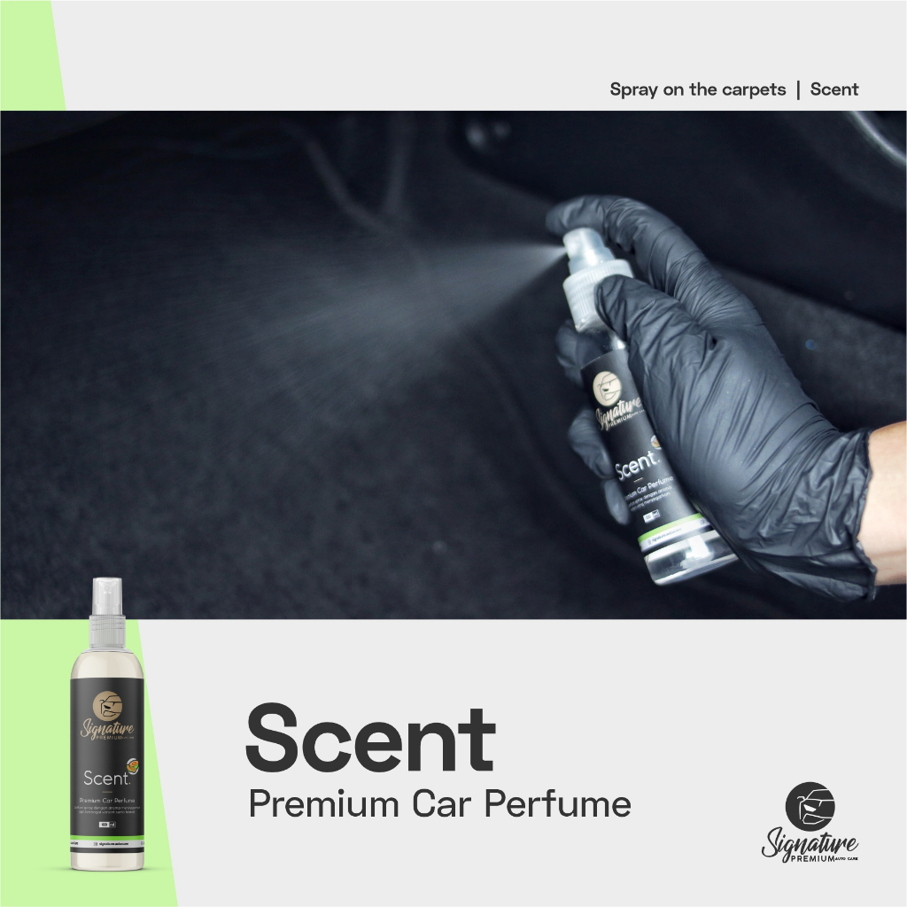 Signature SCENT Parfum Mobil - Air Freshener Pengharum Mobil, Helm, Jaket, Sepatu, Ruangan Penghilang Bau / Odor Eliminator - Gambar 4