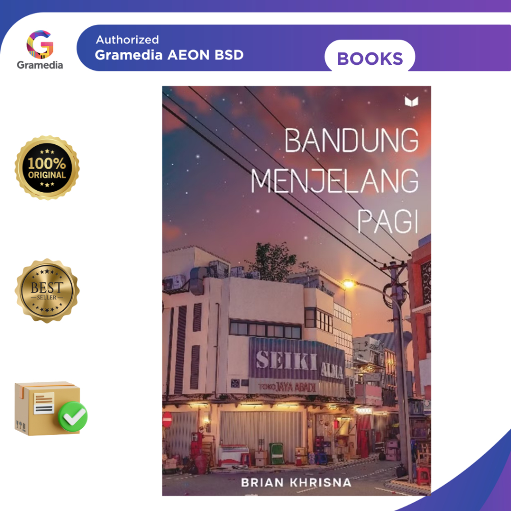 Novel Bandung Menjelang Pagi - Gramedia AEON BSD