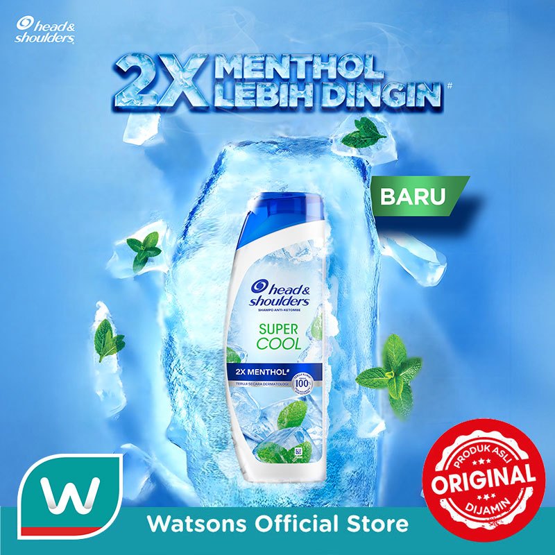 Head & Shoulders Shampoo Super Cool 300ml - Gambar 4