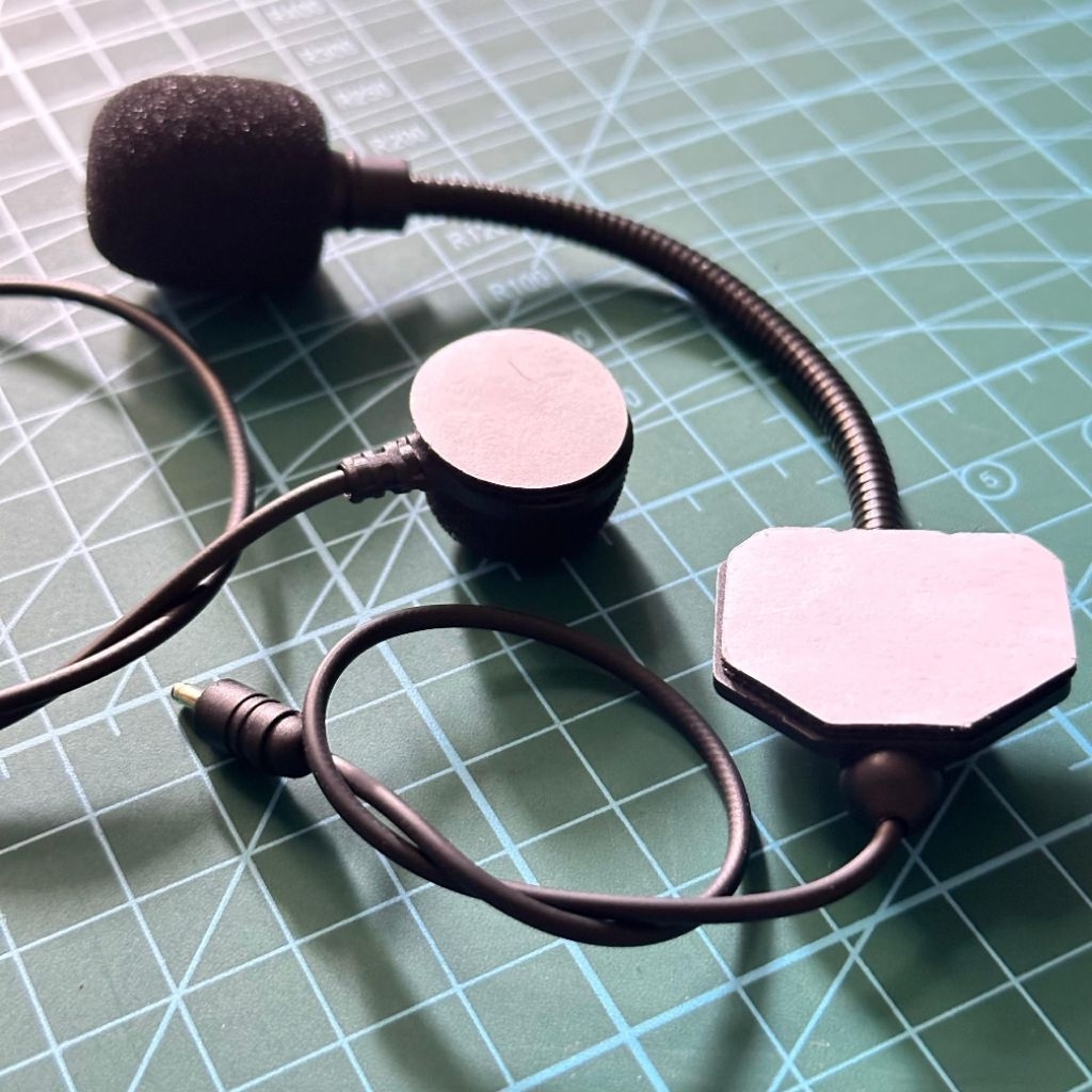 Microphone Mic Soft Hard Mic Fullface Halfface Intercom Freedconn TCOM ...