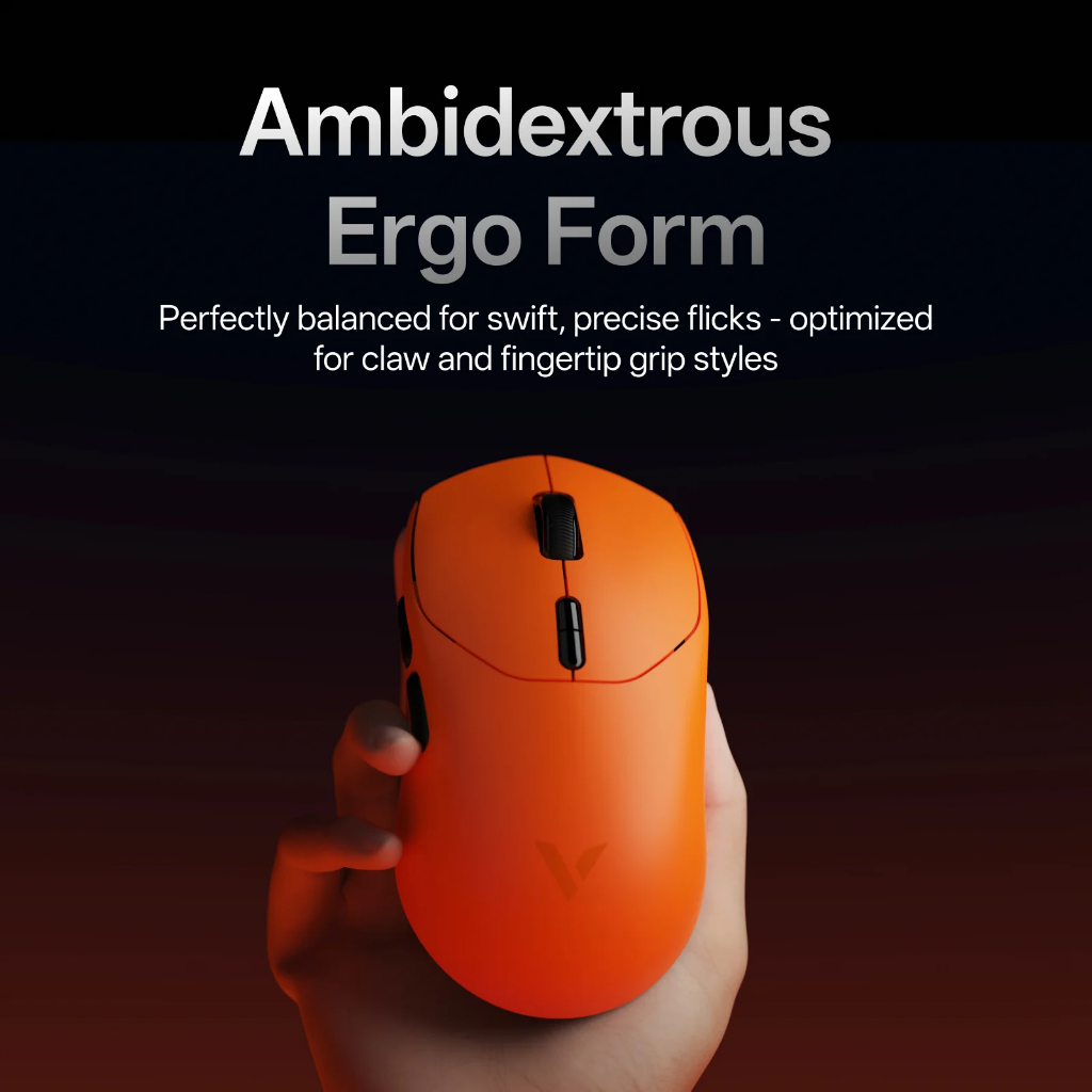 Rapoo VT1/VT-1 MAX Gen-2 Mouse Wireless 49g Lightweight  Gaming 8K Polling Rate PAW3950 - Gambar 4