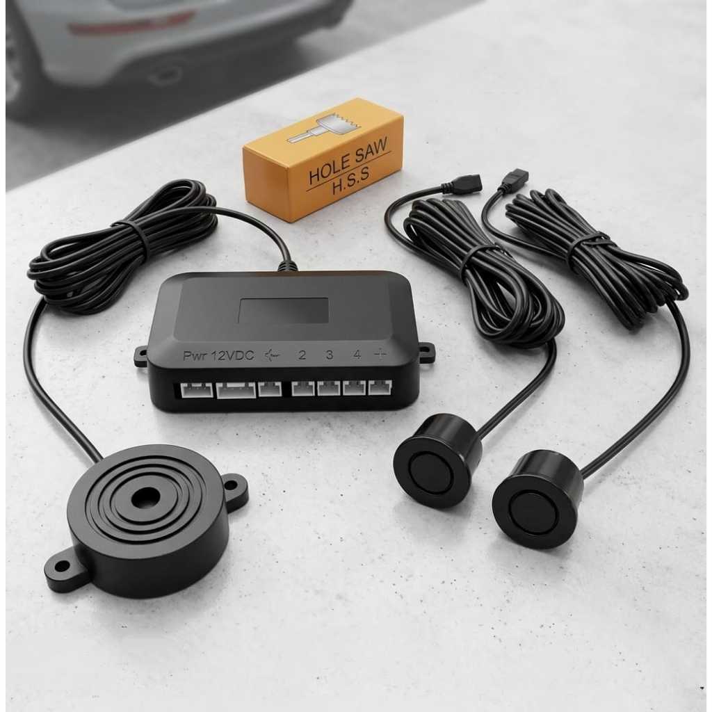 AND-1 UNIVERSAL 2-POINT CAR REVERSE PARKING SENSOR Reverse Sensor ...