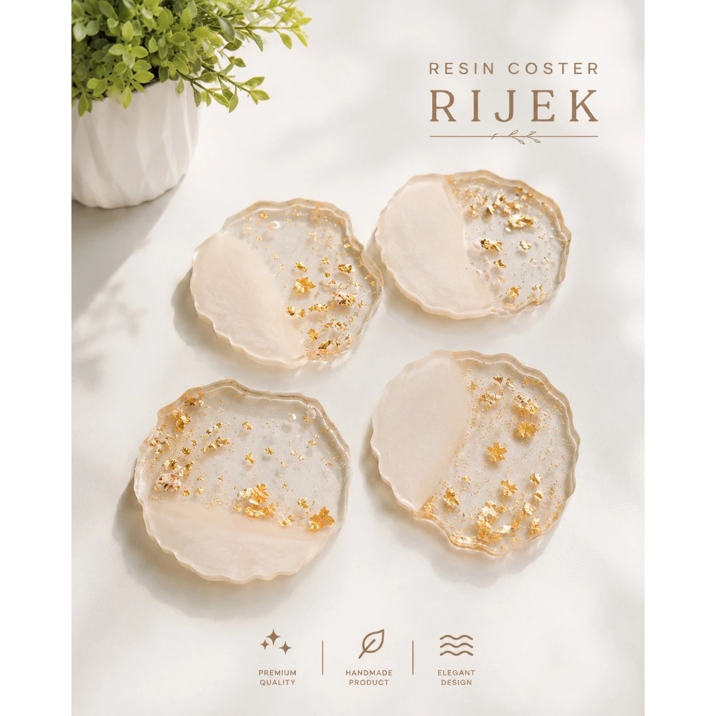 resin coaster Defect - tdk sempurna