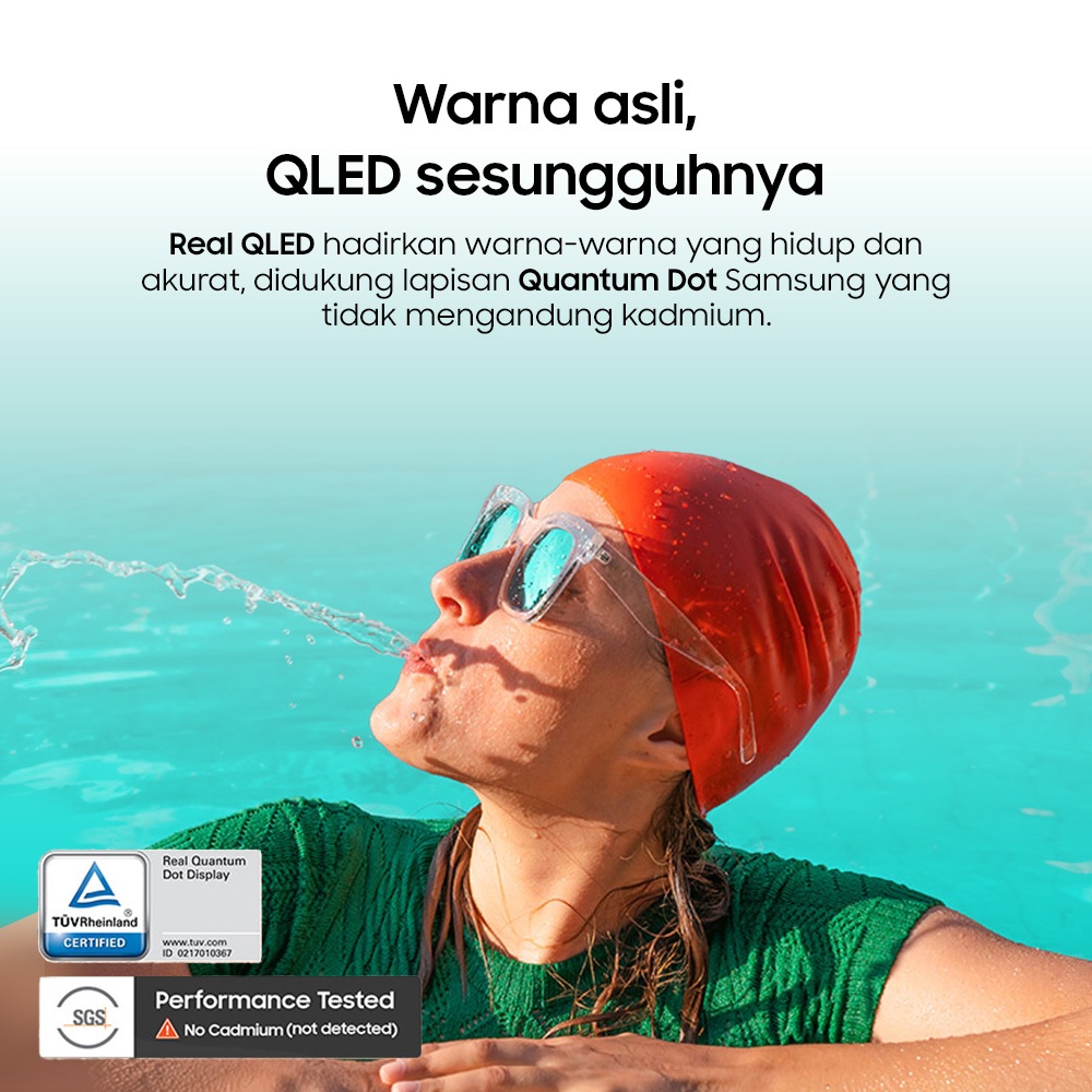 Samsung 43" QLED Q5F Smart TV / QA43Q5FAAKXXD - Gambar 3