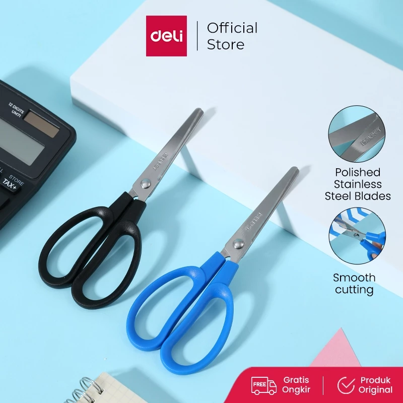 Deli I-Select Gunting Serbaguna / All Purpose Scissors UM6XX - Gambar 2