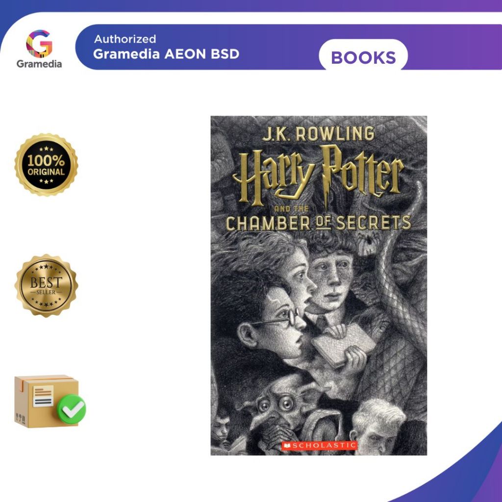 Scholastic: Harry Potter and The Chamber of Secrets - GRAMEDIA AEON BSD