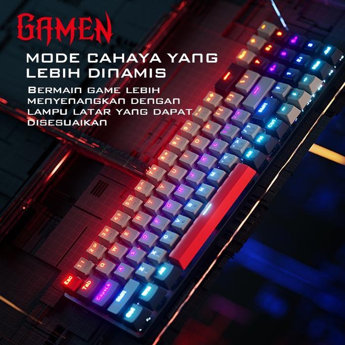 Gamen Titan Elite Mechanical Wired Gaming Keyboard RGB - Gambar 4