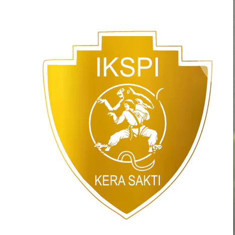 logo IKSPI "kera sakti" akrilik mirror gold - Gambar 2