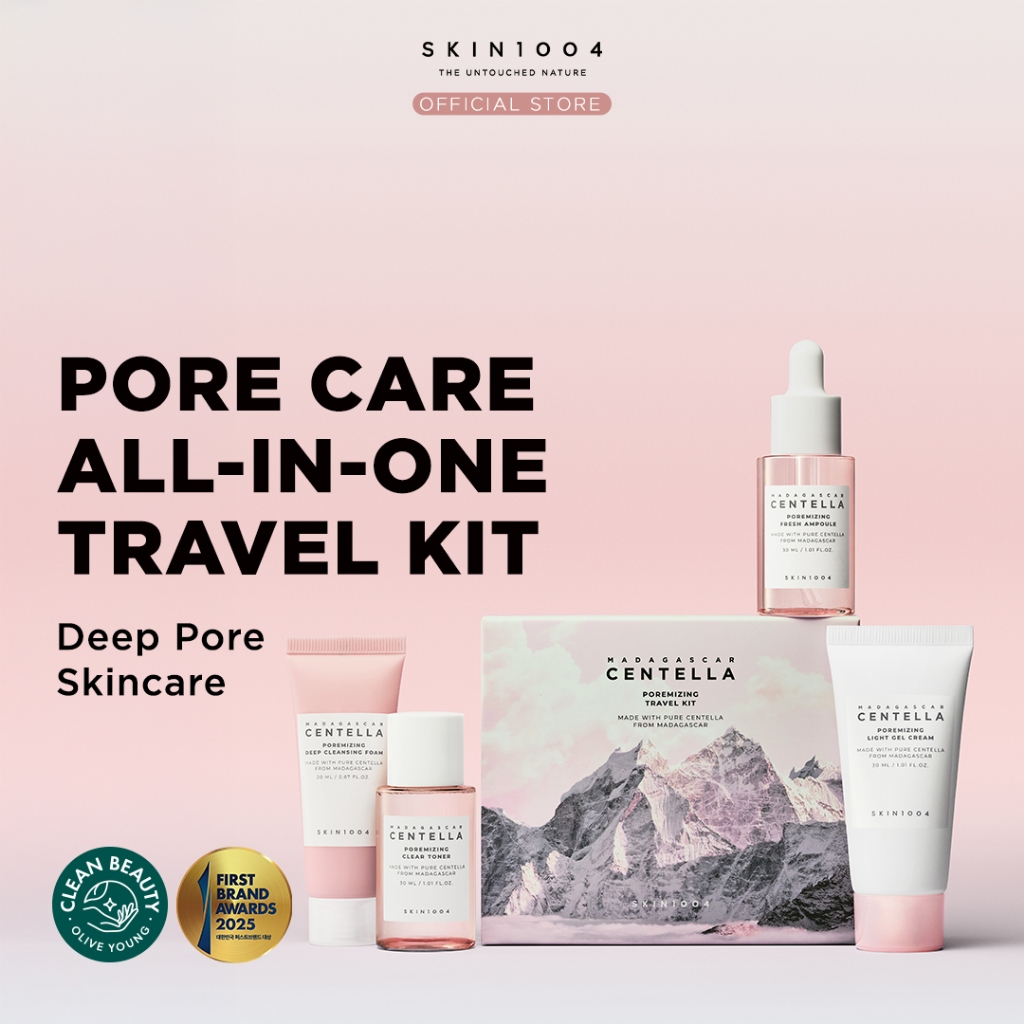 SKIN1004 Madagascar Centella Poremizing Travel Kit (box ver.)