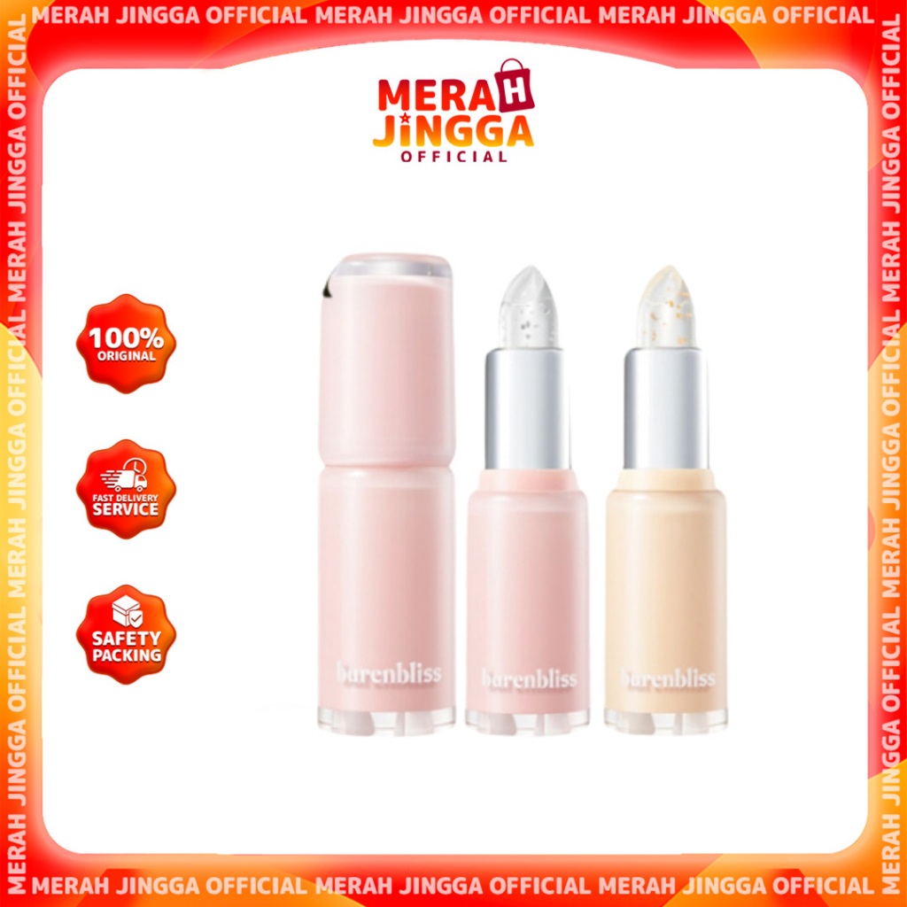 BNB Silver Lip Balm 3.2g / Gold Makes Gorgeous / Silver Makes Stunning / Merah Jingga Official