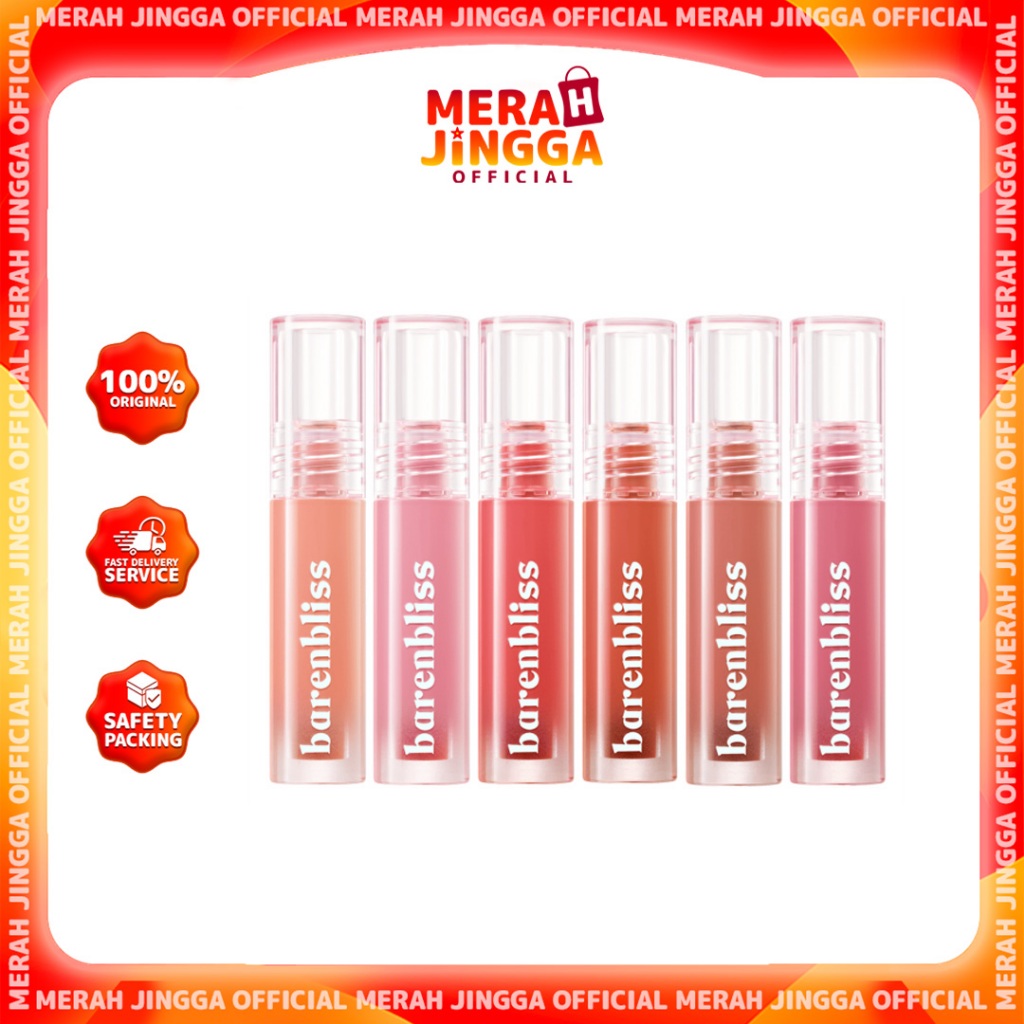 BARENBLISS BNB Apple Makes Adorable Mousse Tint / Merah Jingga Official