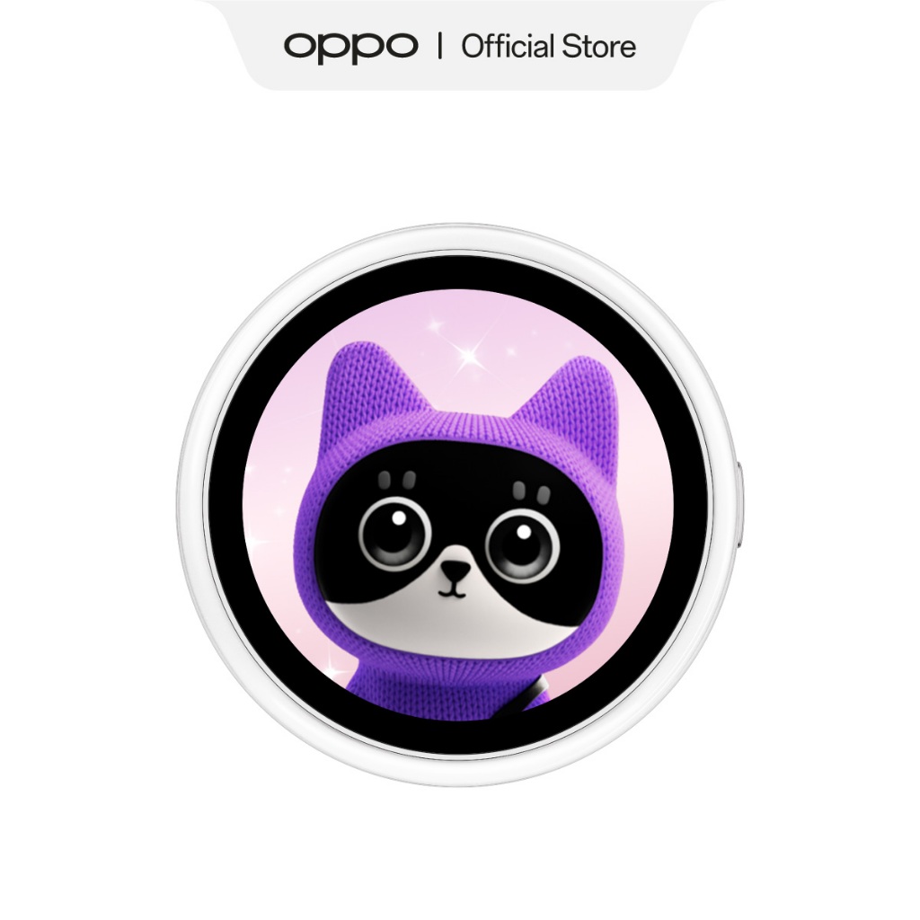 [NEW] OPPO Bubble Mag E-Badge [Ultra-Clear Rear Selfie View, Custom Vibe E-Badge] - Gambar 4