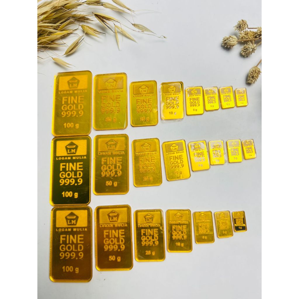 Replika Logam Mulia Seserahan Pernikahan 1 gram sd 100 gram - Gambar 3