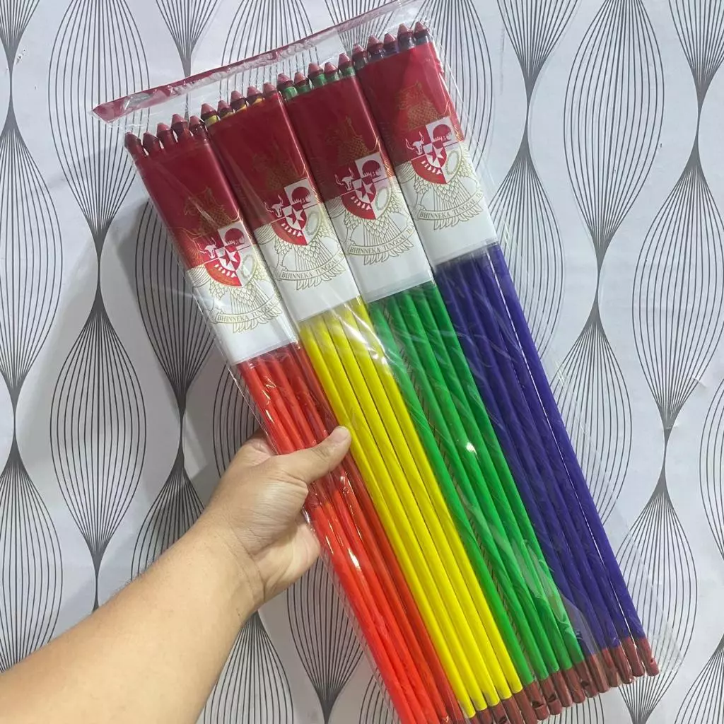 20pcs Bendera Merah Putih Plastik - Desain Elegan, Cocok untuk Acara Sekolah & Nasional