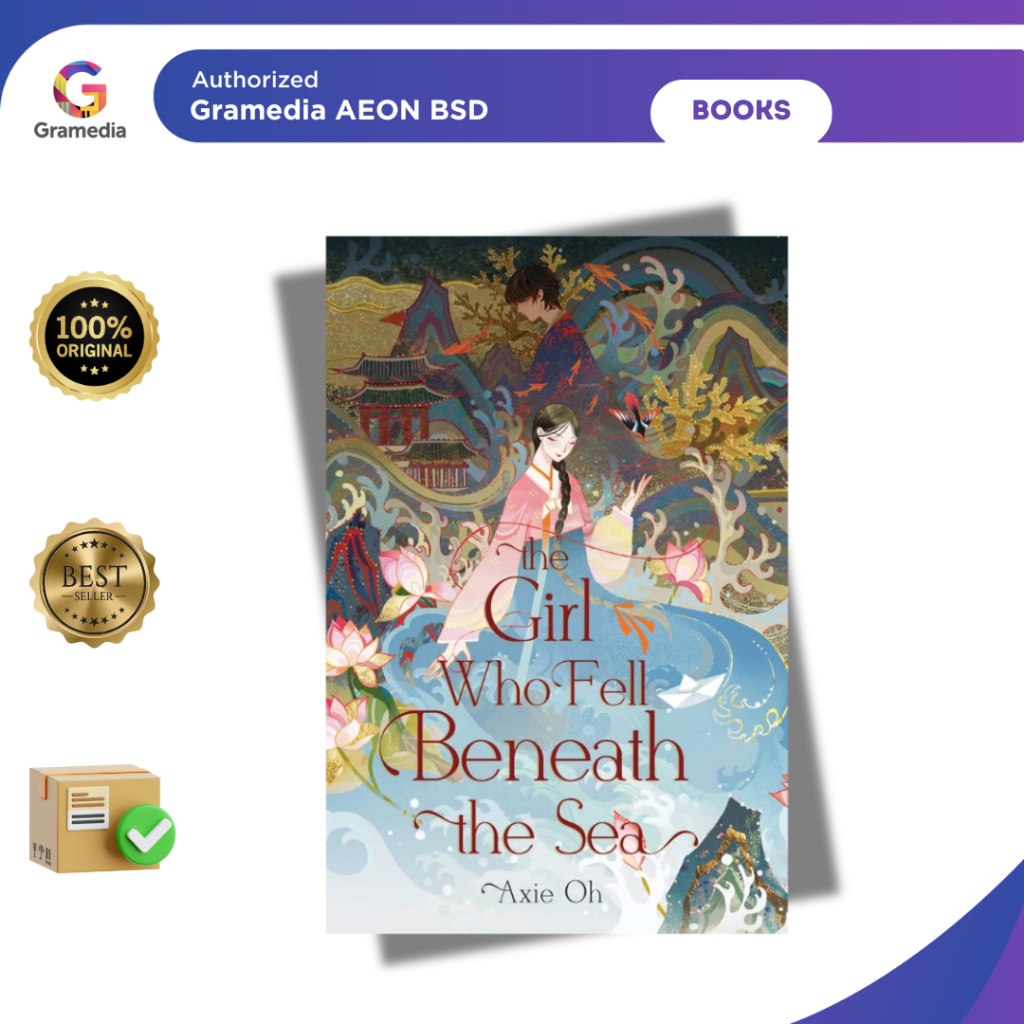 Buku Novel The Girl who Fell Beneath the Sea - Gramedia AEON BSD