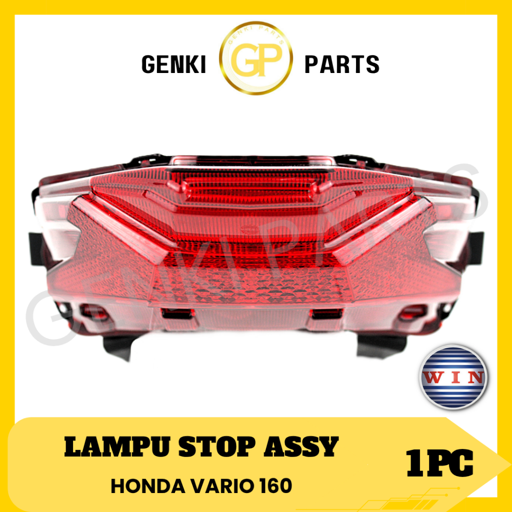 GENKI-PARTS/WIN-STOP LAMP-ASSY/BACK-LIGHT/REAR/COMB/TAIL/LAMP REAR/REM ...