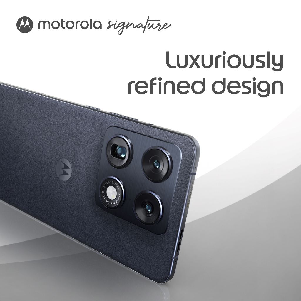 Motorola Signature - Snapdragon8 Gen5 - MotoAI - 6.99mm - 6.8" AMOLED 165Hz - Sound by BOSE - Sony LYT828 OIS Rear (GOLD DxOMark) + LYT600 100xZoom + 50MP LYT500 Selfie - 5200mAh Si/C 90Wwired/50W WLC - Gambar 4