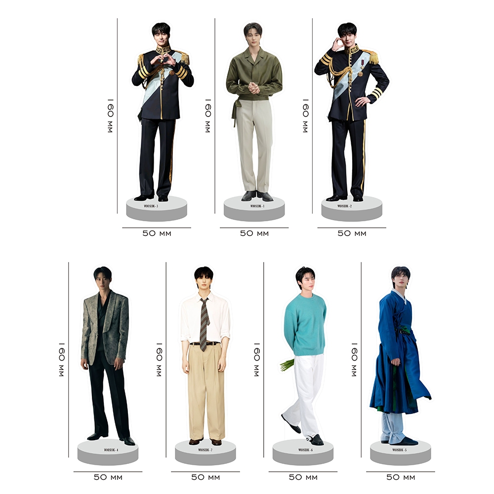 Standee Figure Actor Byeon woo seok Grand Prince Ian Perfect Crown ...