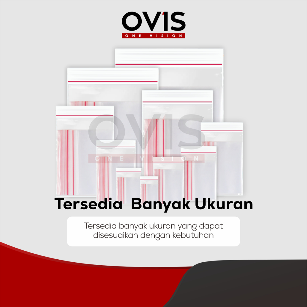 Plastik Klip 4x6 cm Ziplock Zipper Lock Kantong PE Obat Isi 100 Pcs - Gambar 2