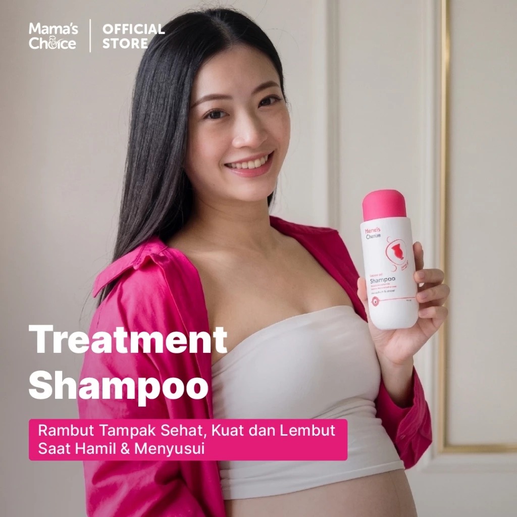 Shampo Rambut Rontok Mama's Choice Treatment Shampoo 200 ml (Perawatan Rambut Rontok Ibu Hamil & Menyusui) - Gambar 3