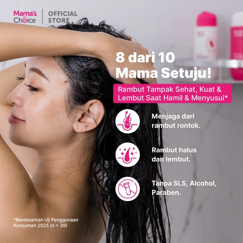 Conditioner Rambut Rontok Mama’s Choice Treatment Conditioner / Kondisioner Perawatan Rambut Rontok Ibu Hamil & Ibu Menyusui - Gambar 4