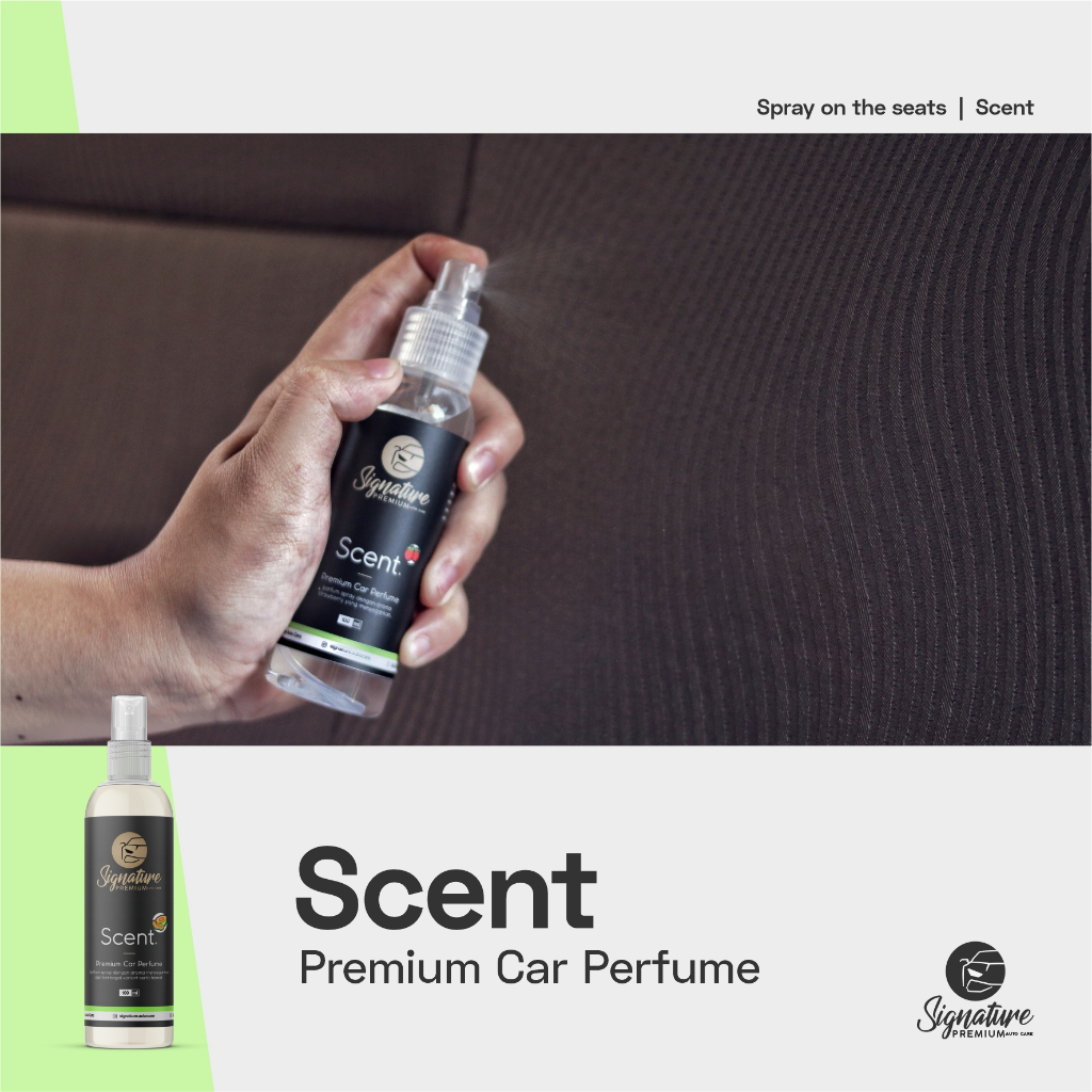 Signature SCENT Parfum Mobil - Air Freshener Pengharum Mobil, Helm, Jaket, Sepatu, Ruangan Penghilang Bau / Odor Eliminator - Gambar 3