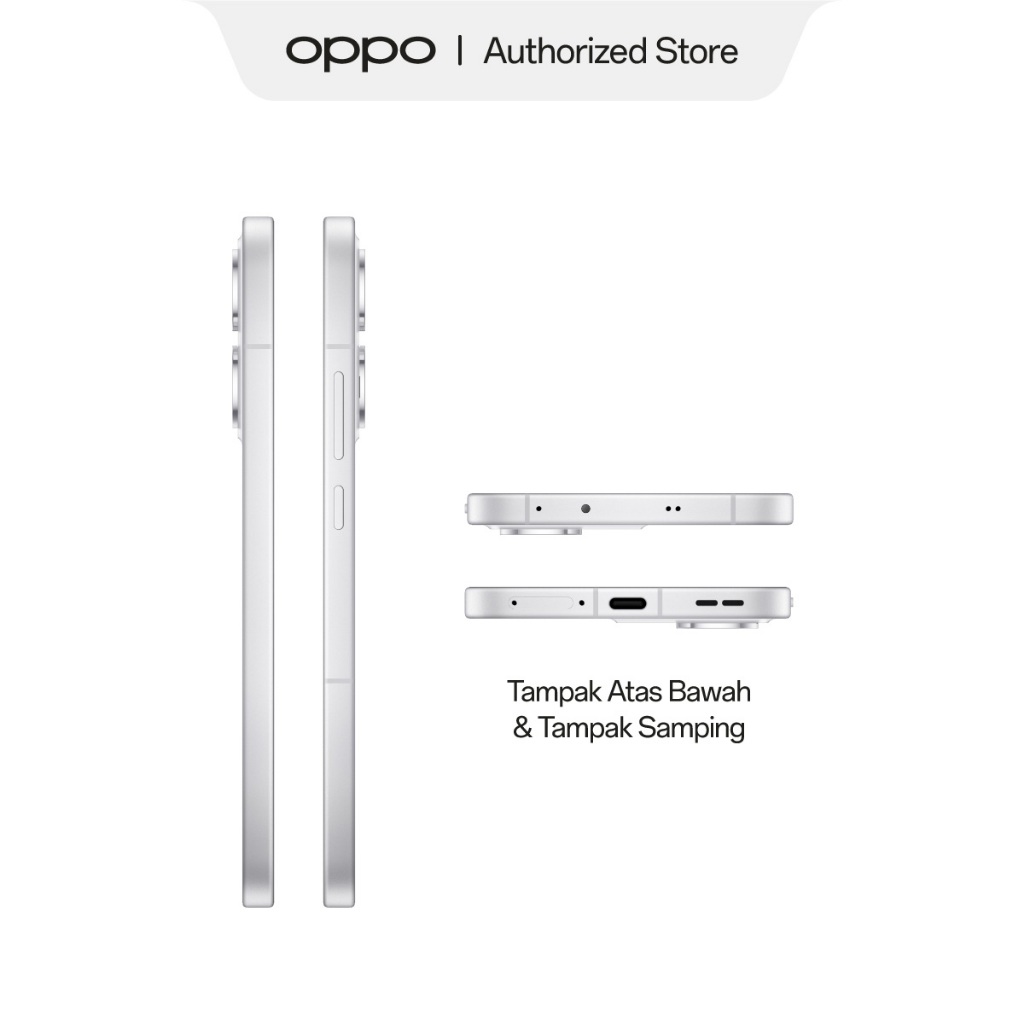 OPPO Reno13 5G 12/256GB [80W SUPERVOOC 5600mAh Battery, IP69 Water Resistance: Underwater Photography, AI Livephoto] - Gambar 4