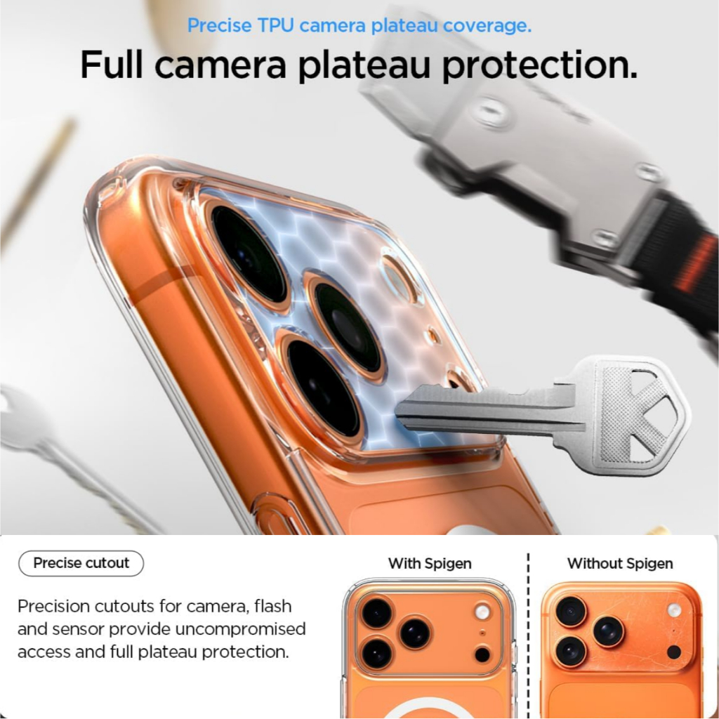 SPIGEN Special Live Case for iPhone 17 Pro Ultra Hybrid Magfit Clear Anti Shock Transparant Cover Casing - Gambar 4